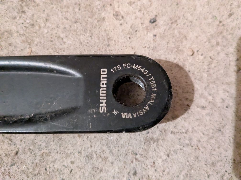 Korba Shimano FC-T551 175mm hollowtech 2