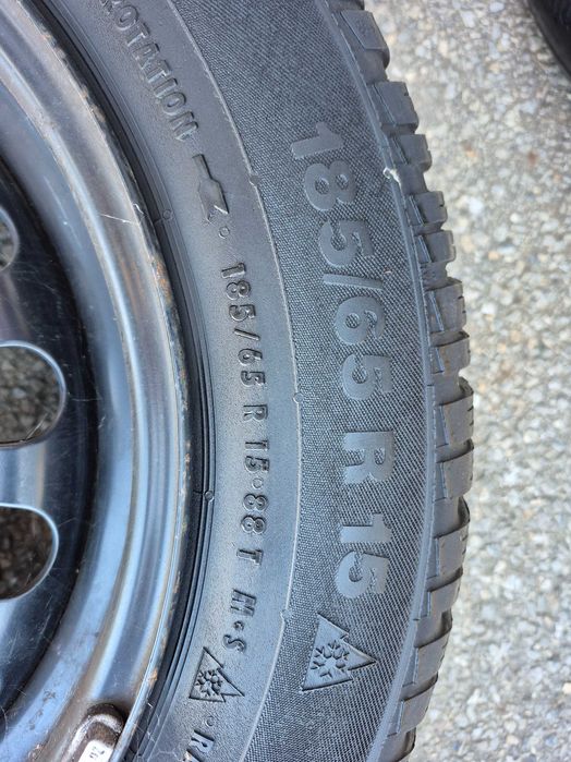 Zimowe koła w cenie felg!! 185/65 R15 Mercedes W124 bogaty bieżnik