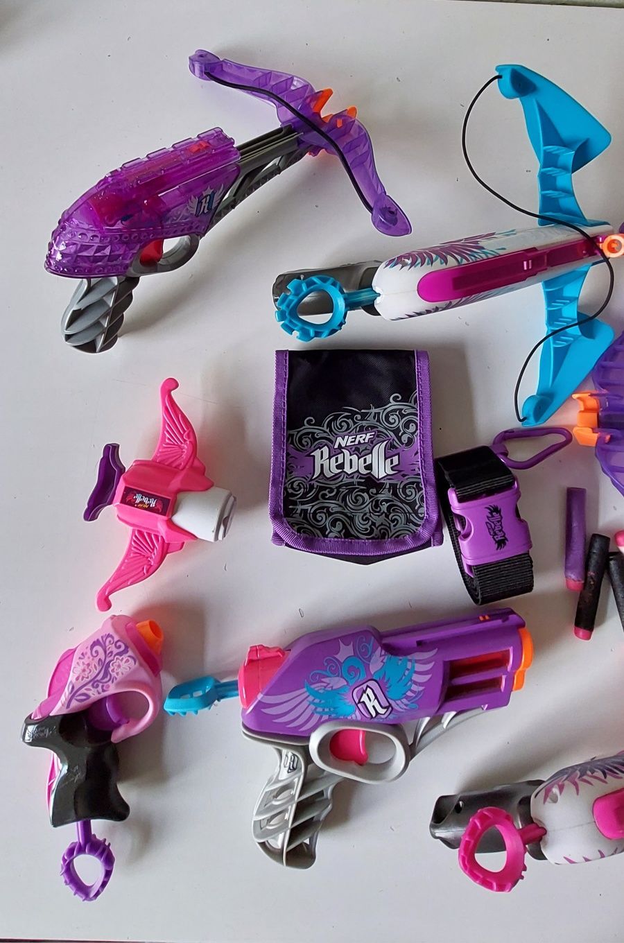 Nerf для дівчаток, Hasbro лот арбалети бластери