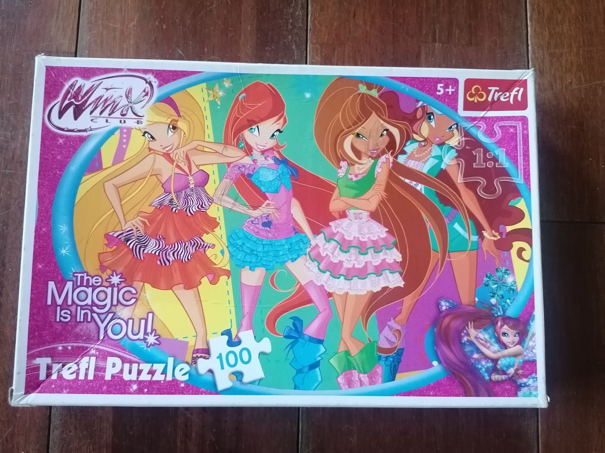 Puzzle Trefl, Winx, 100, wiek 5+