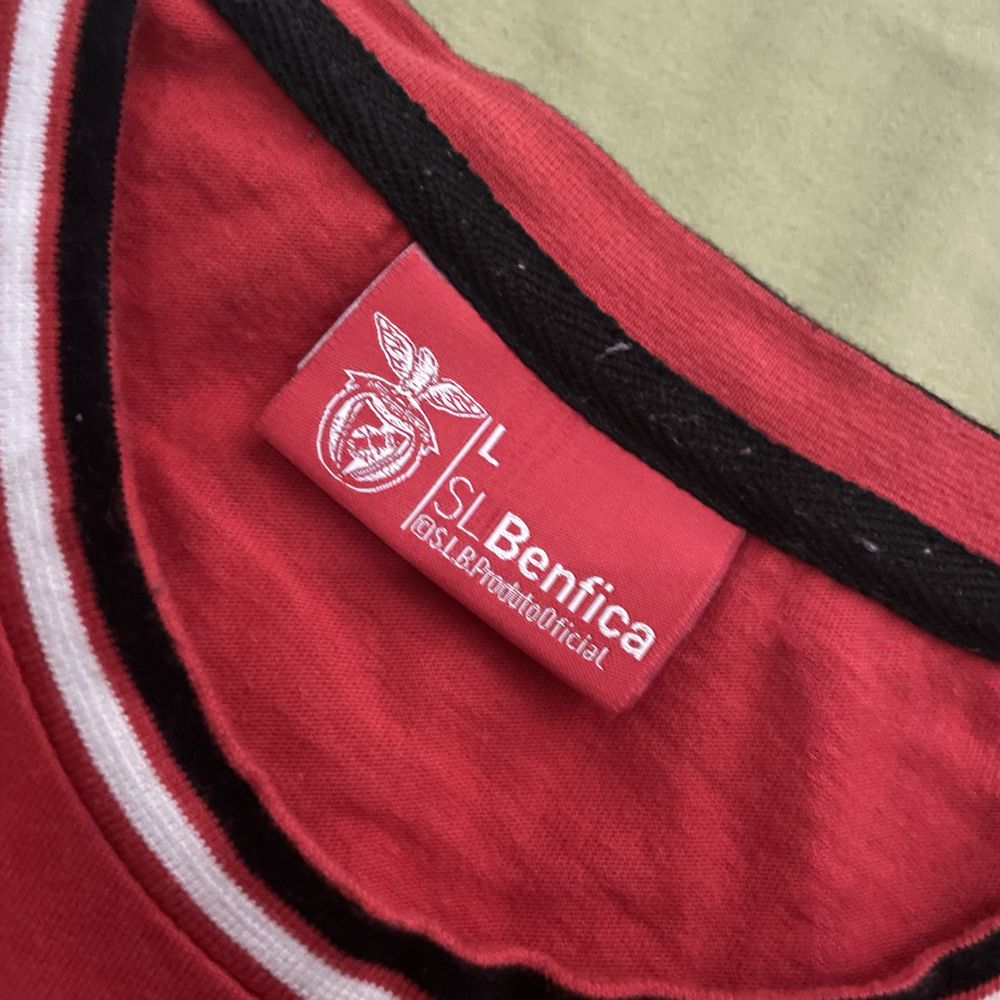 Pijama de Homem do Benfica - Manga Comprida  - Tamanho L (NOVO)