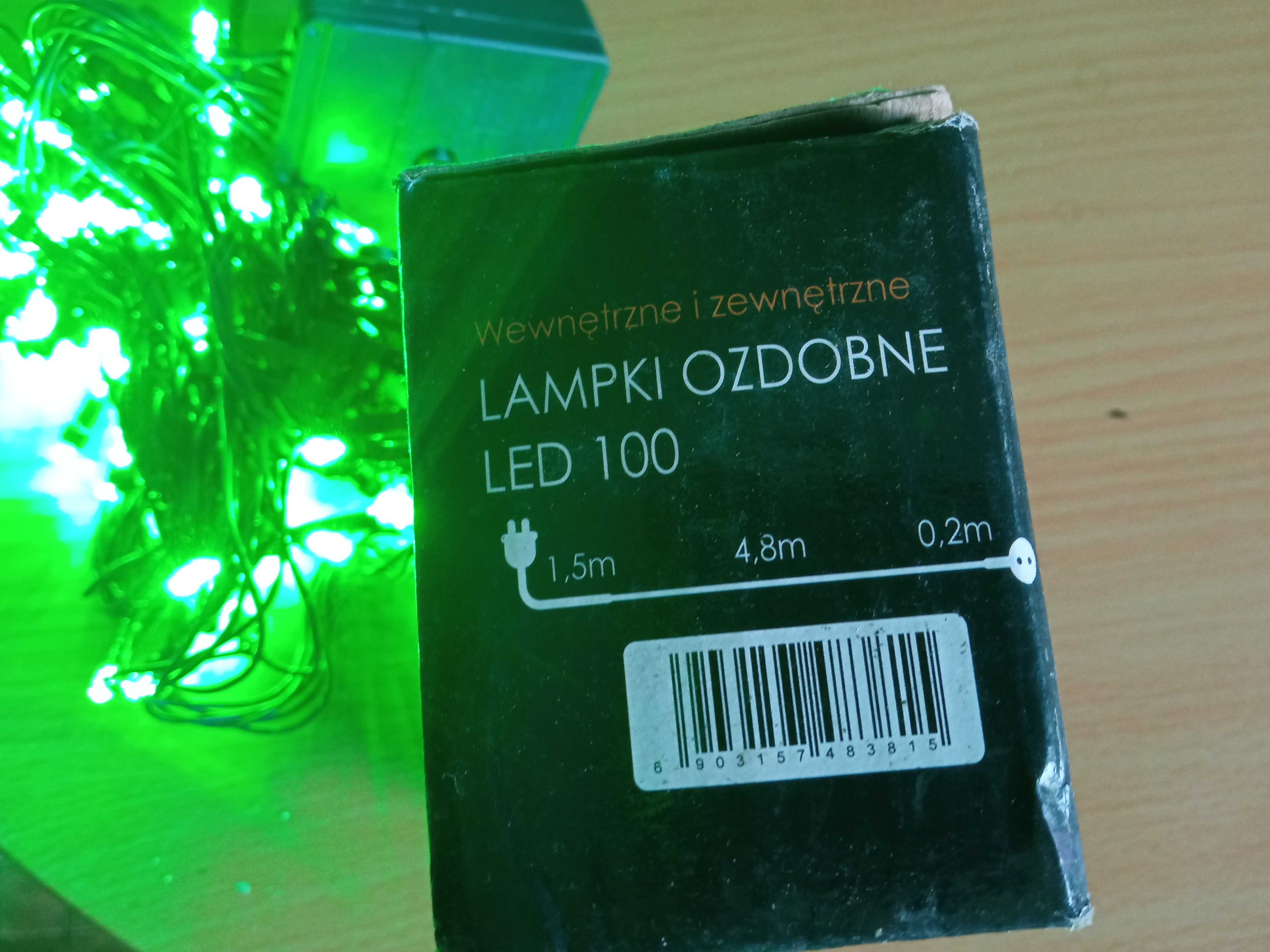 lampki led zielone