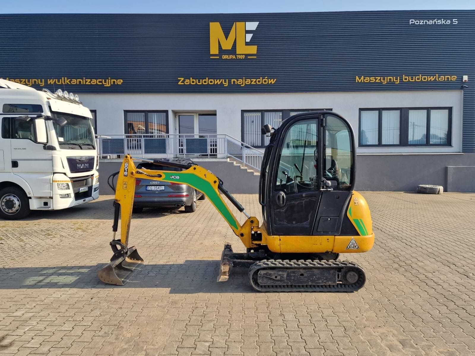 Wynajem ładowarki teleskopowej JCB, minikoparka JCB Manitou