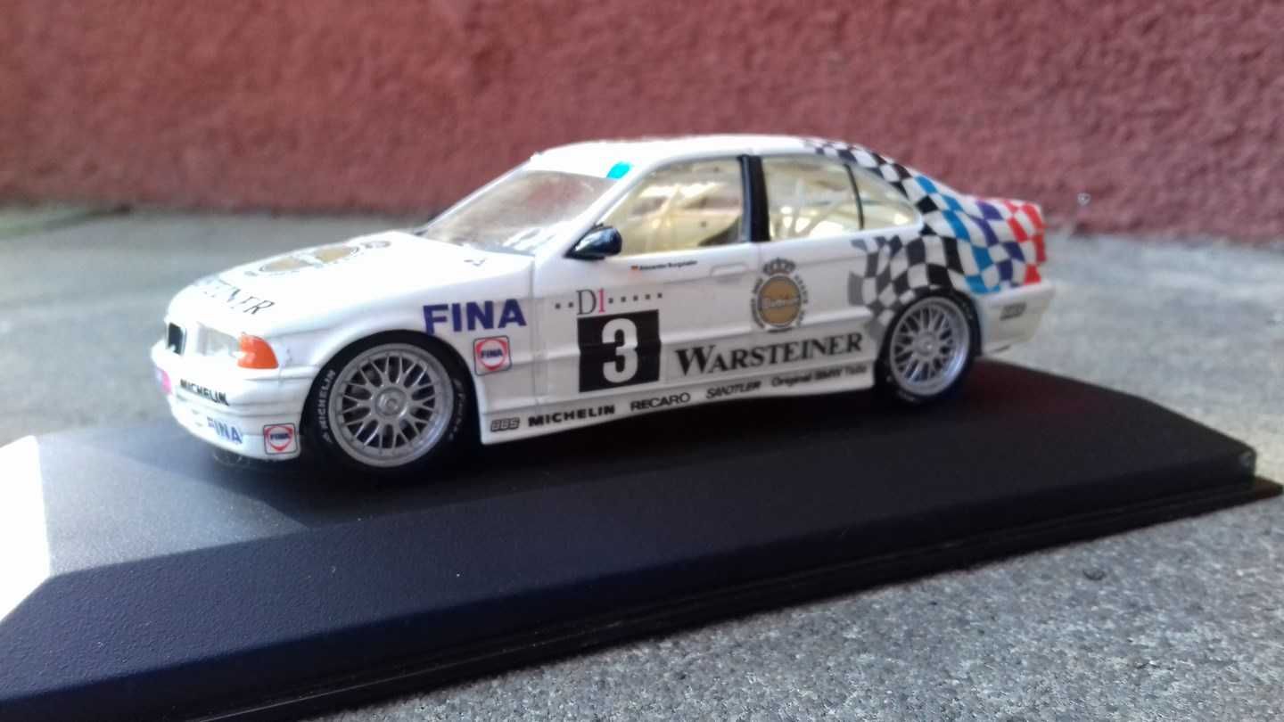 1994 BMW 318i sedan E36 DTM 1:43 Minichamps model samochodu 320