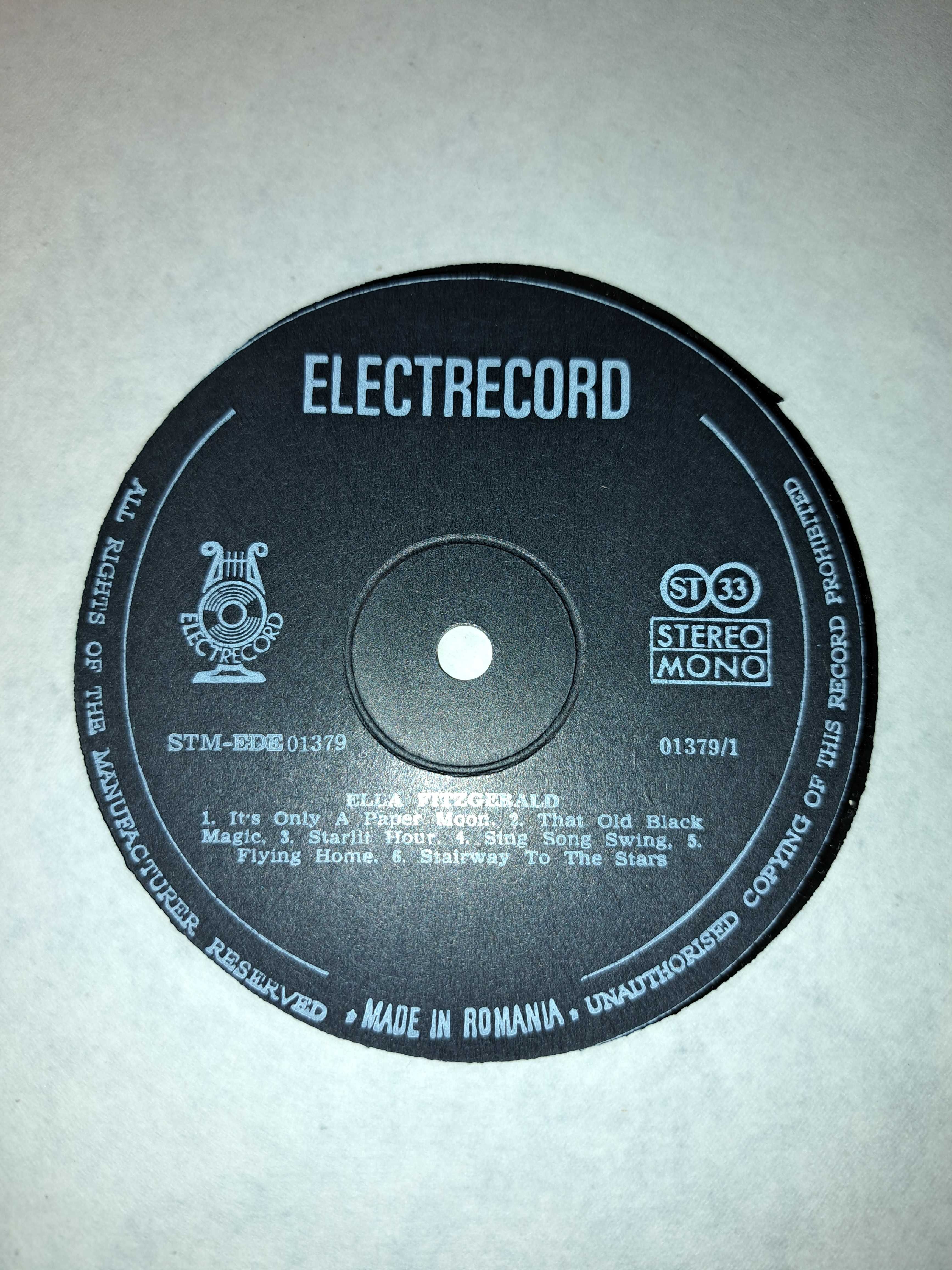 Ella Fitzgerald – Basin Street Blues płyta winylowa Electrecord