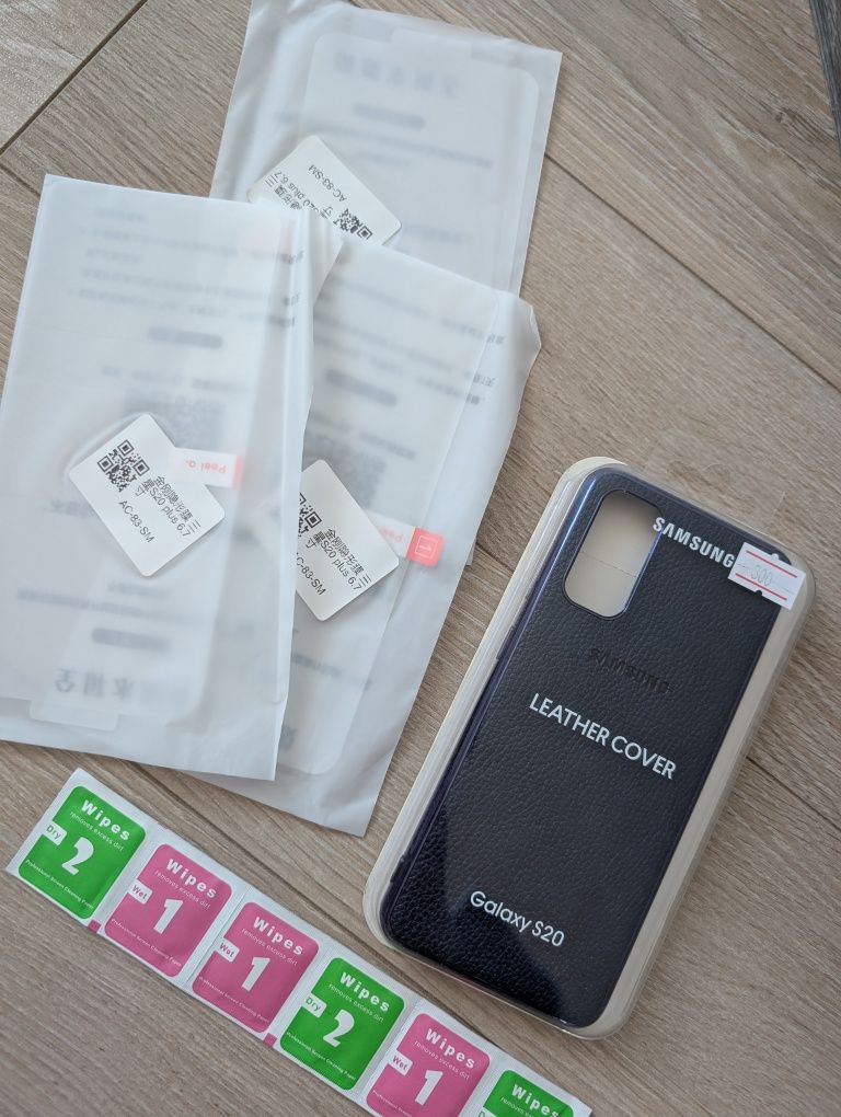 Чехол чохол на телефон Samsung s10plus s20 скло гідрогелева захисне