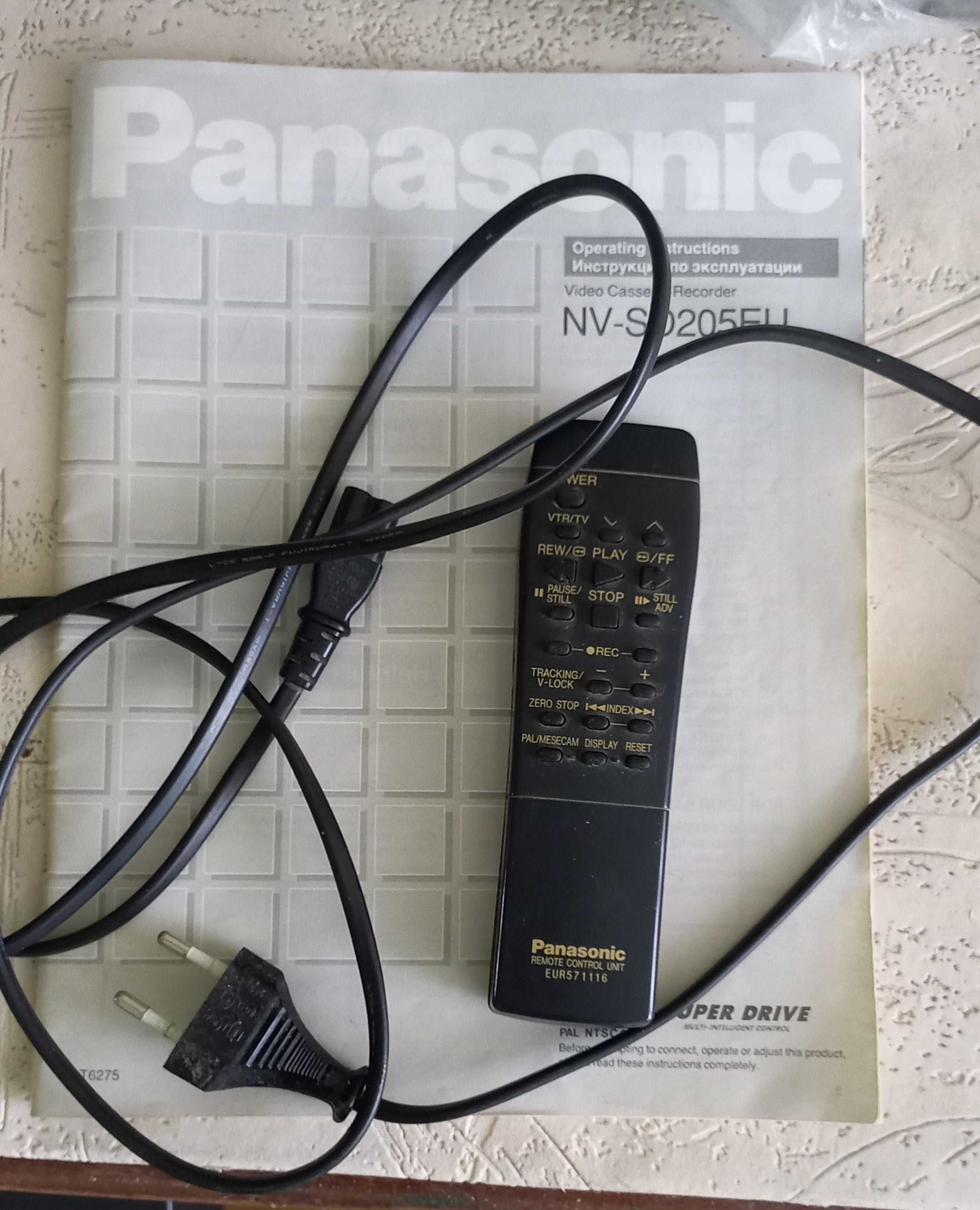 Panasonic NV SD205 видеомагнитофон