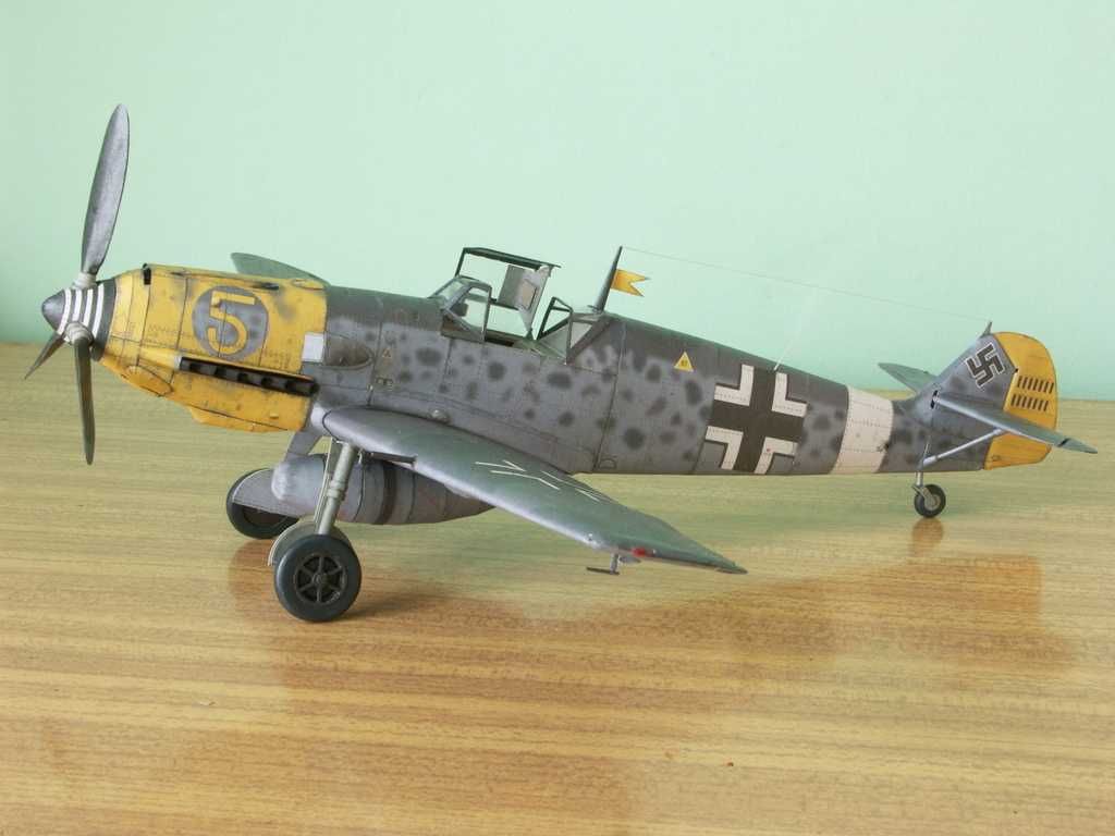 Model kartonowy Me-109