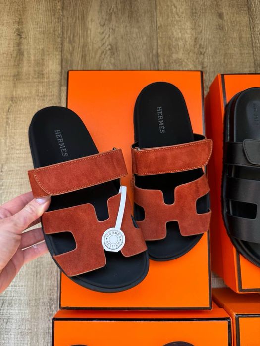 Розпродаж !!Тапки ерме , шльопки hermes , сланці , шлёпки