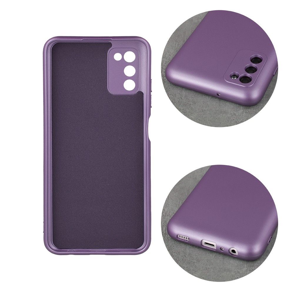 Etui Metallic do Samsung Galaxy A12 A125 / M12 Violet