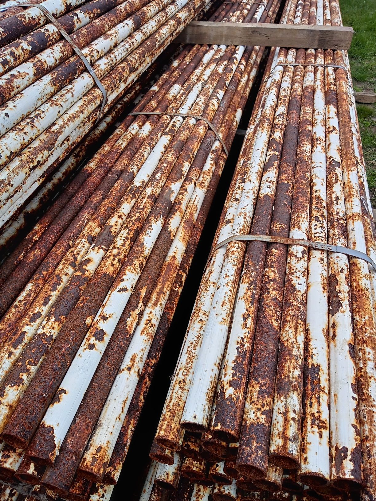 Rura stalowa fi 38mm rury słupki ogrodzeniowe tunel pałąki