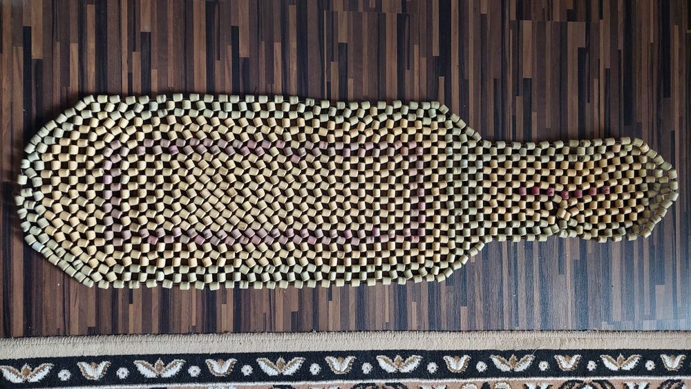 Автомассажер пластикові ролики