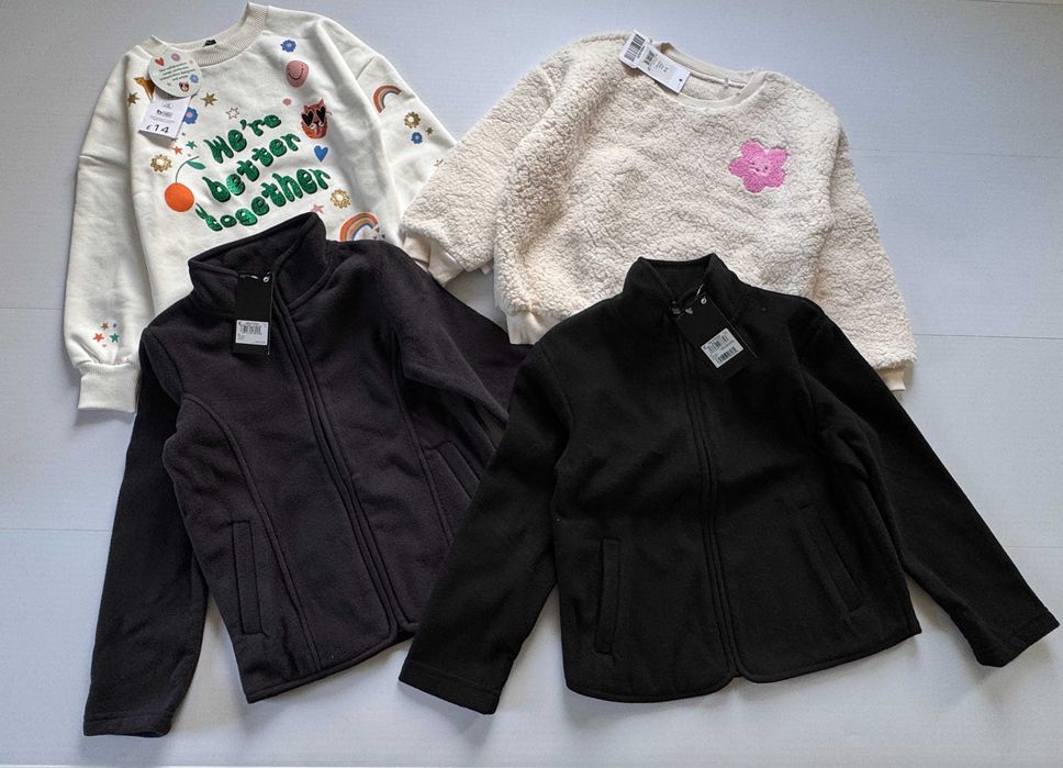 Фліска та світшот 5-6 р. (110-116см) флиска, свитшот, кофта