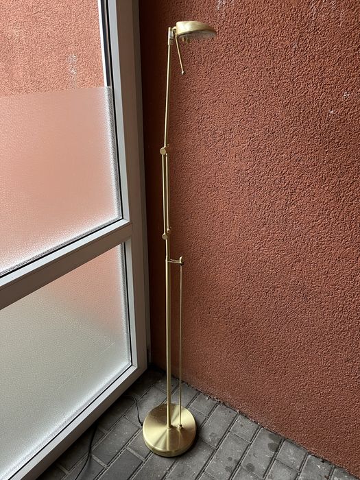Mosiężna lampka podłogowa vintage