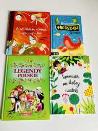 Zestaw książek dla dzieci, Legendy polskie, wierszyki, Frączek