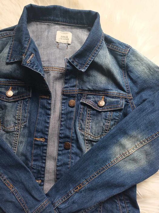 Kurtka dżinsowa damska Mango L