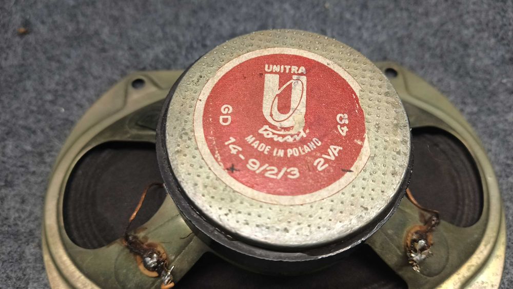 Stary głośnik Unitra Tonsil GD14-9/2/3  4Ohm 2VA