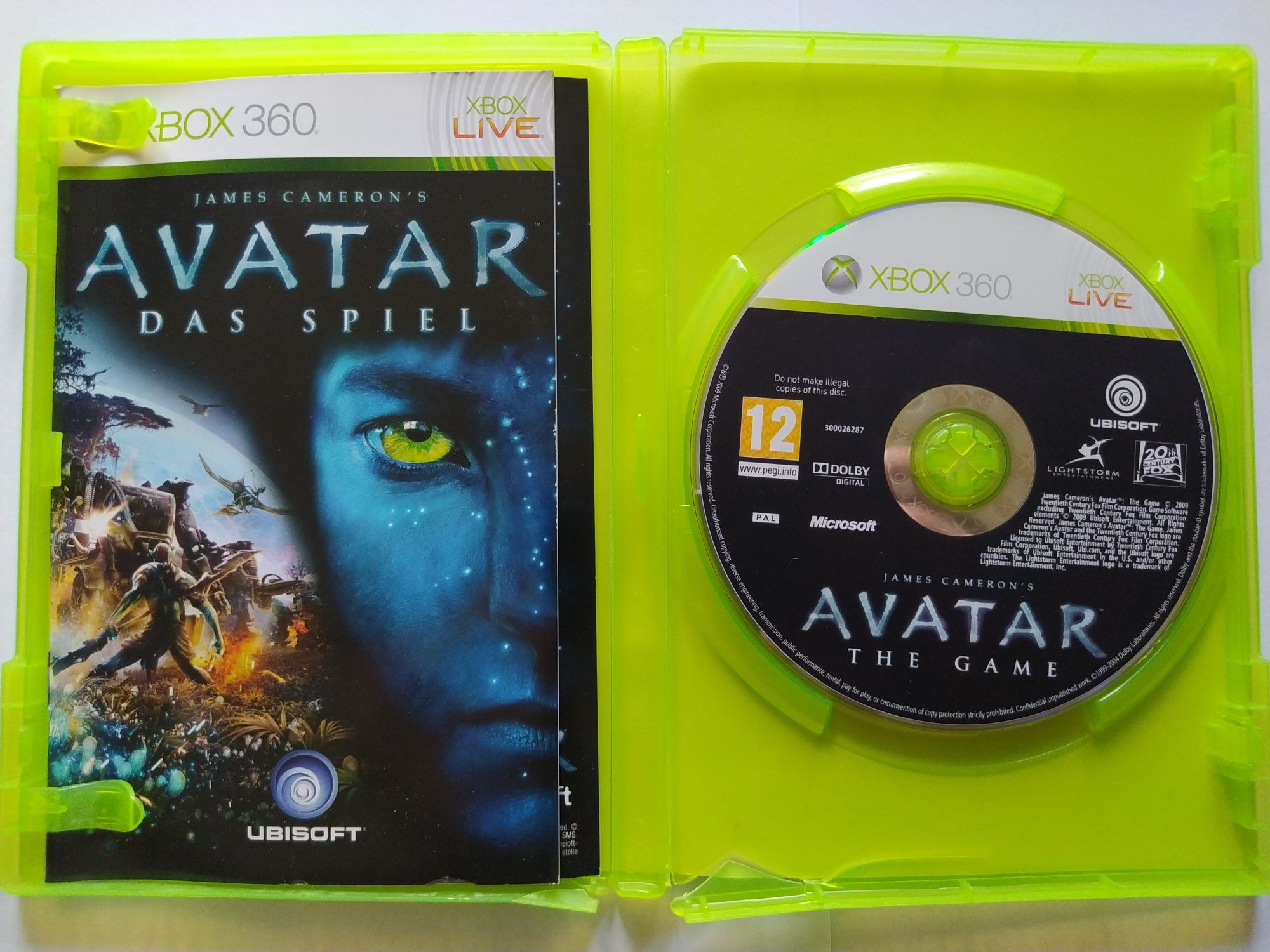 Avatar The Gamę  Xbox 360