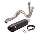 Wydech Tłumik Kawasaki ER6N ER6F Ninja 650 Z650 Versys Akrapovic SC