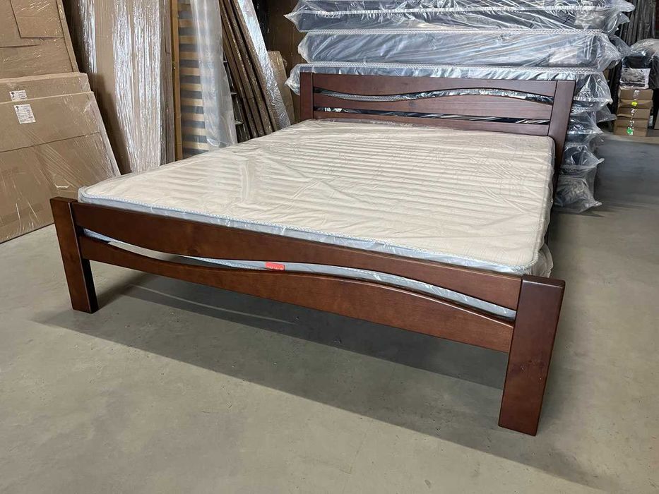 Дерев'яне двохспальне ліжко, ліжко з дерева