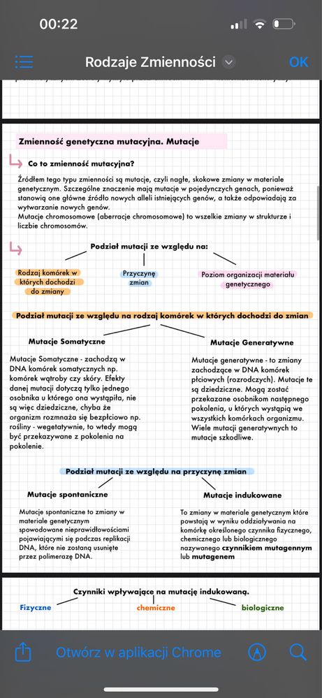 Notatki z biologii do maturalnej klasy 4