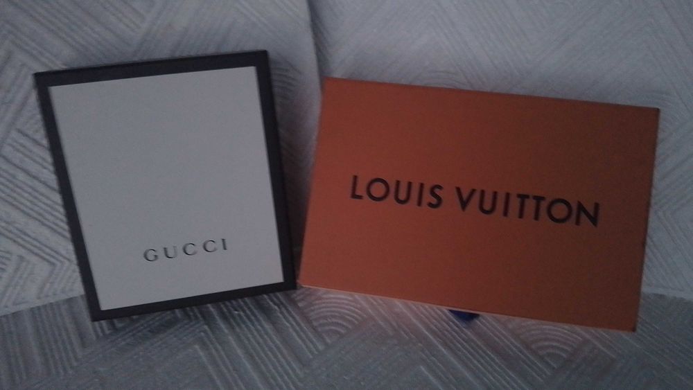 Коробки louis Vuitton, guess , gucci