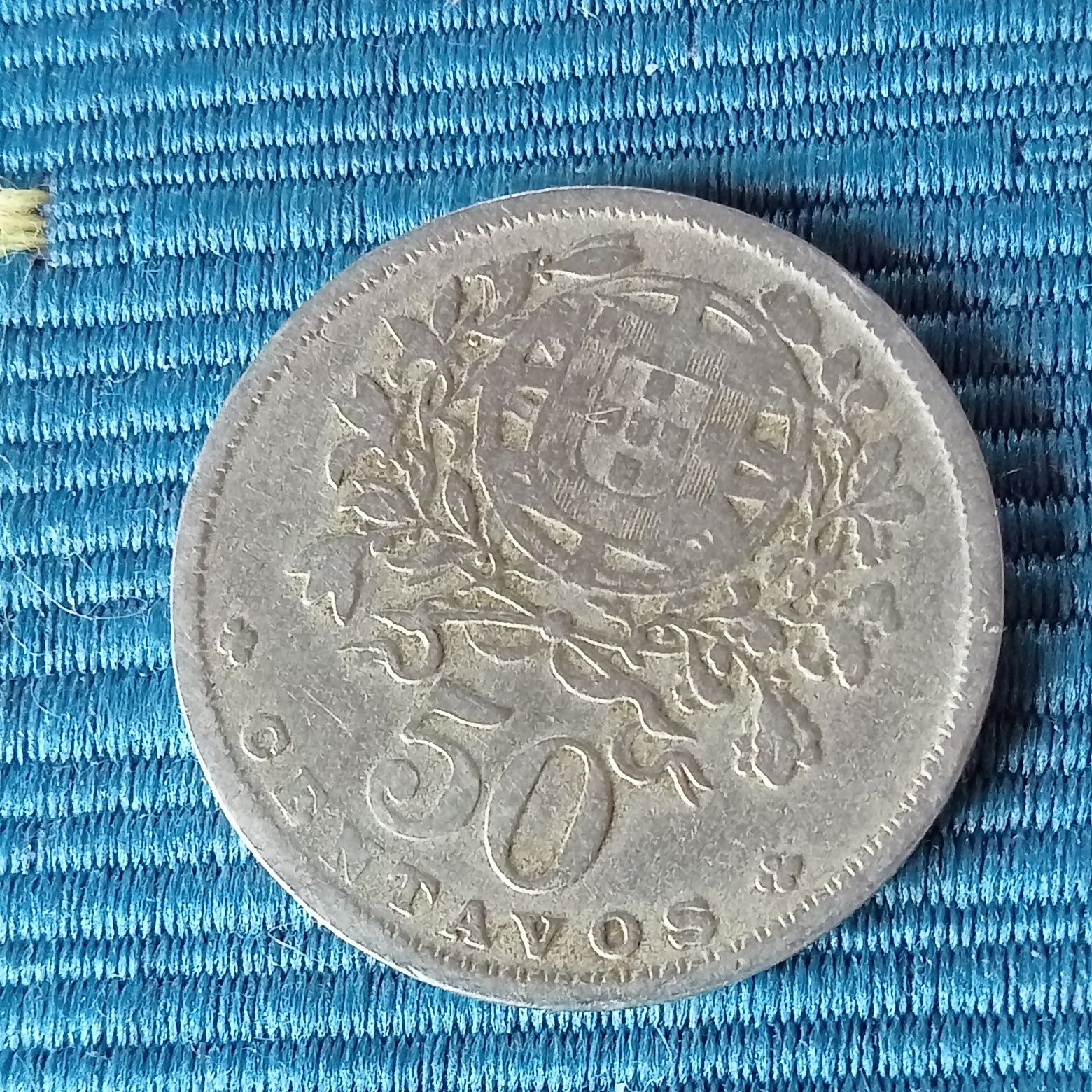 Moeda 50 centavos 1946