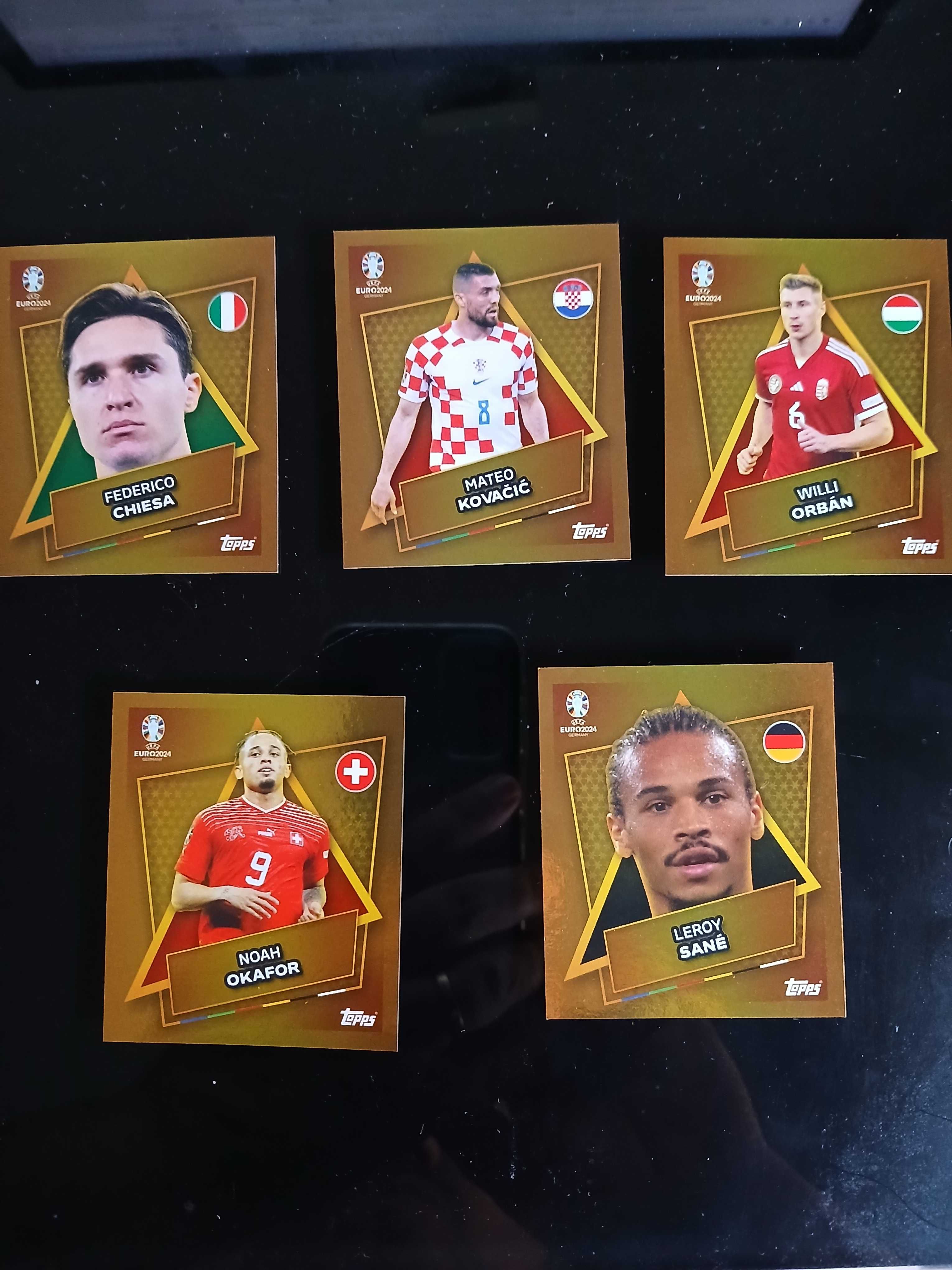 Cromos EURO 2024 TOPPS - Paralelos e SP's para Venda