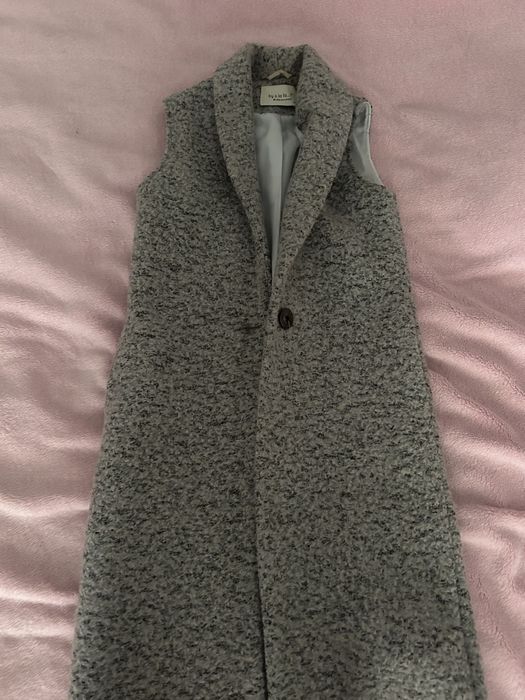 Стильна шерстяна накидка