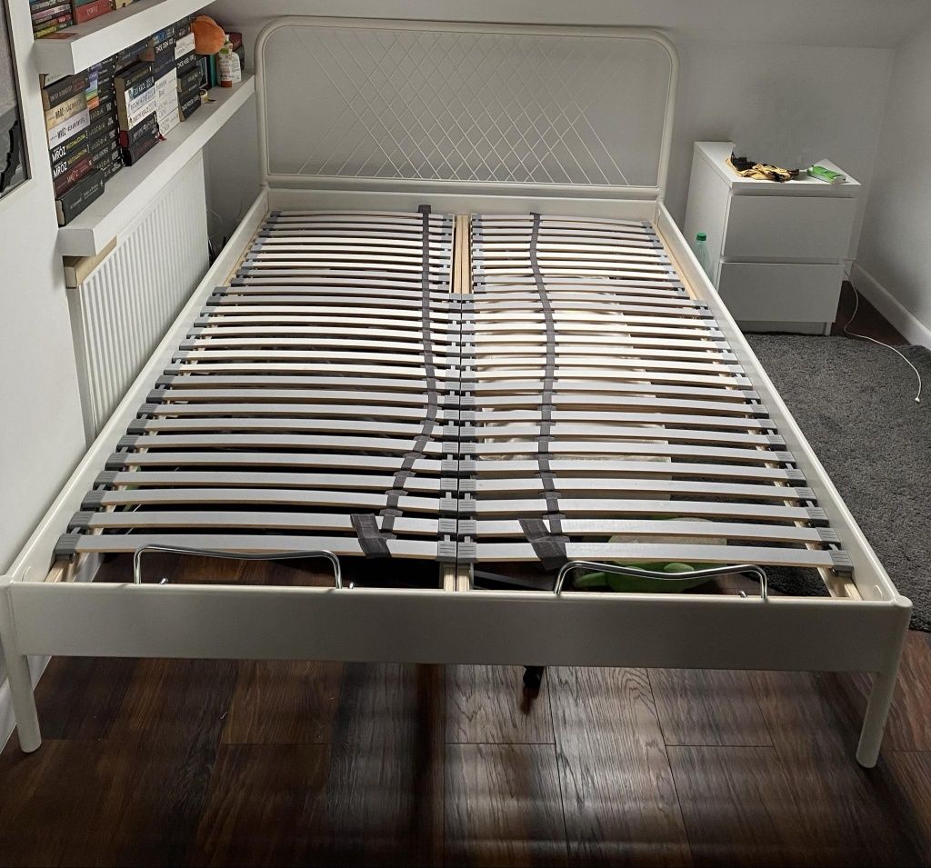 Łóżko 140x200 Ikea NESTTUN z dnem Lönset