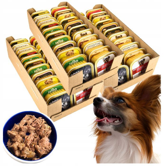 66 X 150G Karma Mokra Dla Psa  Tacka Zestaw Mieszany Pakiet Mix