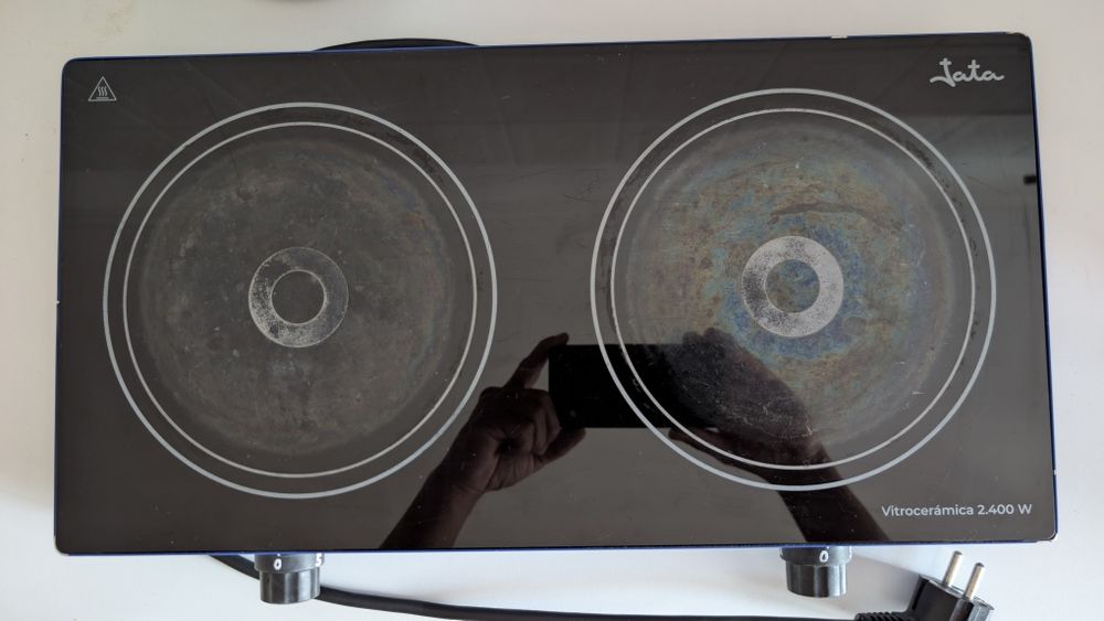 Fogão eléctrico em vitrocerâmica V142