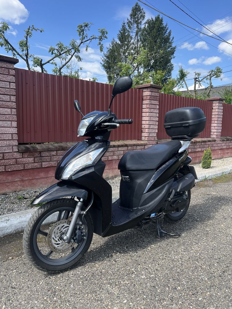 Скутер Honda Dio 110 на документах