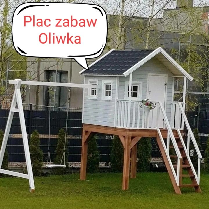 Domek domki dla dzieci plac zabaw