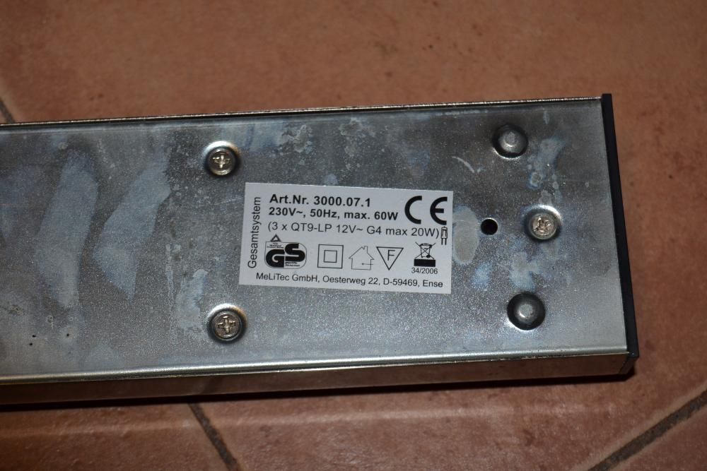 Candeeiro de bancada de cozinha