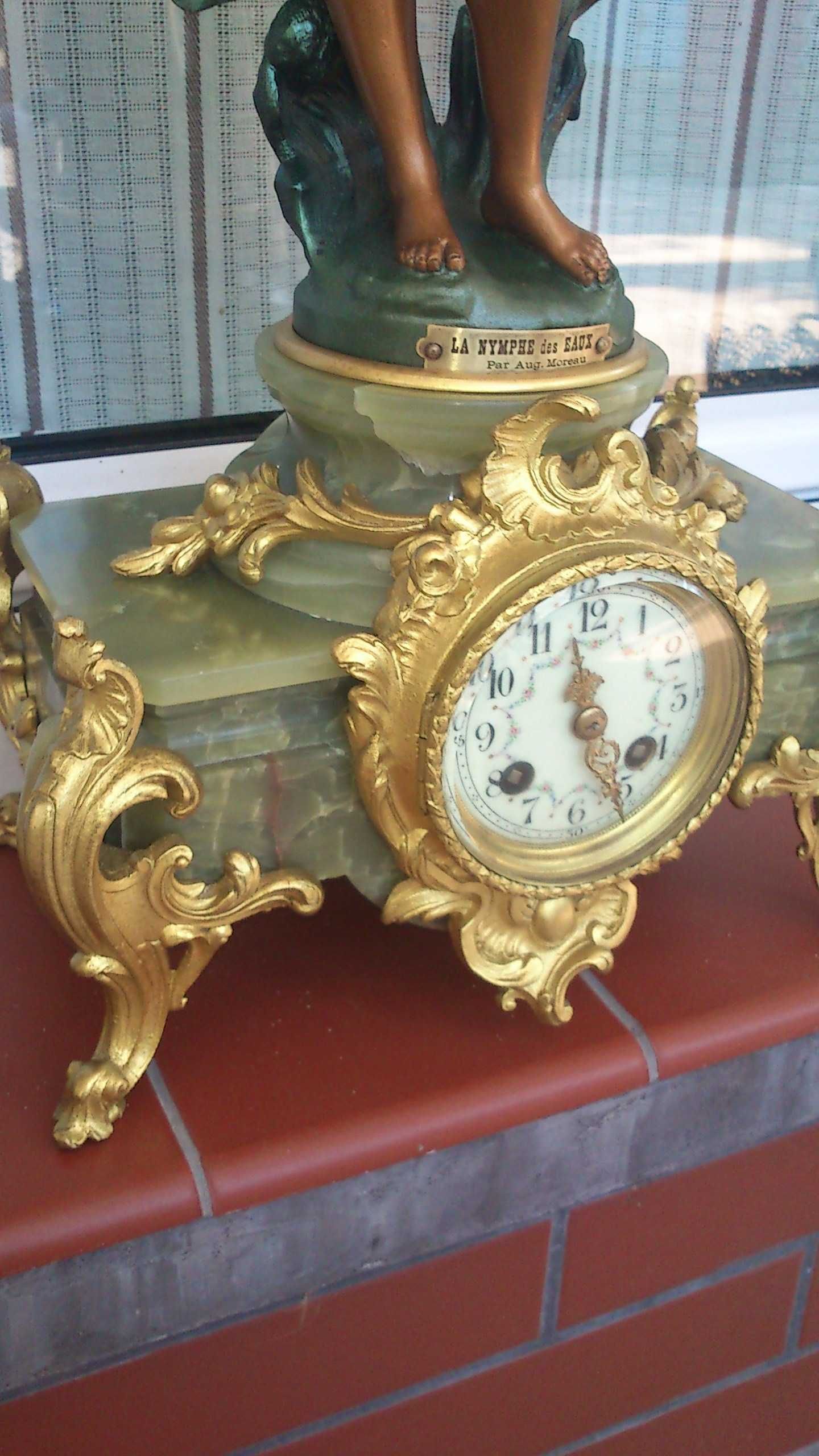zegar kominkowy francuski