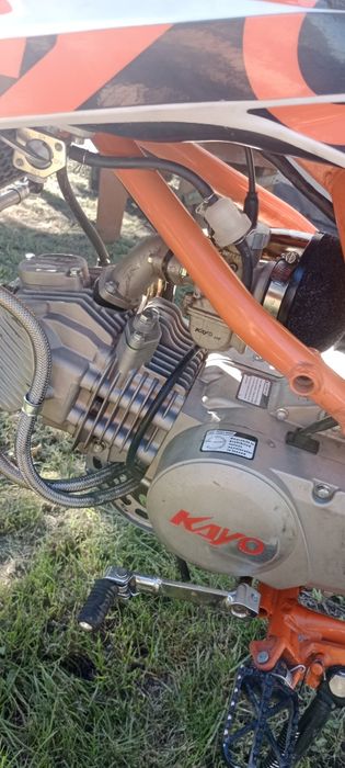 Kayo tt160 nowa głowica cylinder tłok pierścienie