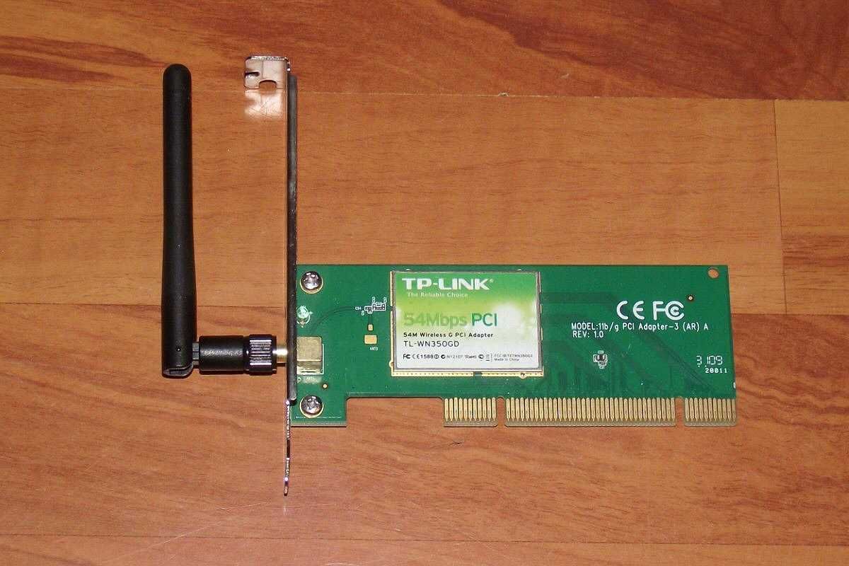 Karta sieciowa Wifi TP-Link TL-WN350GD 54Mb/s PCI