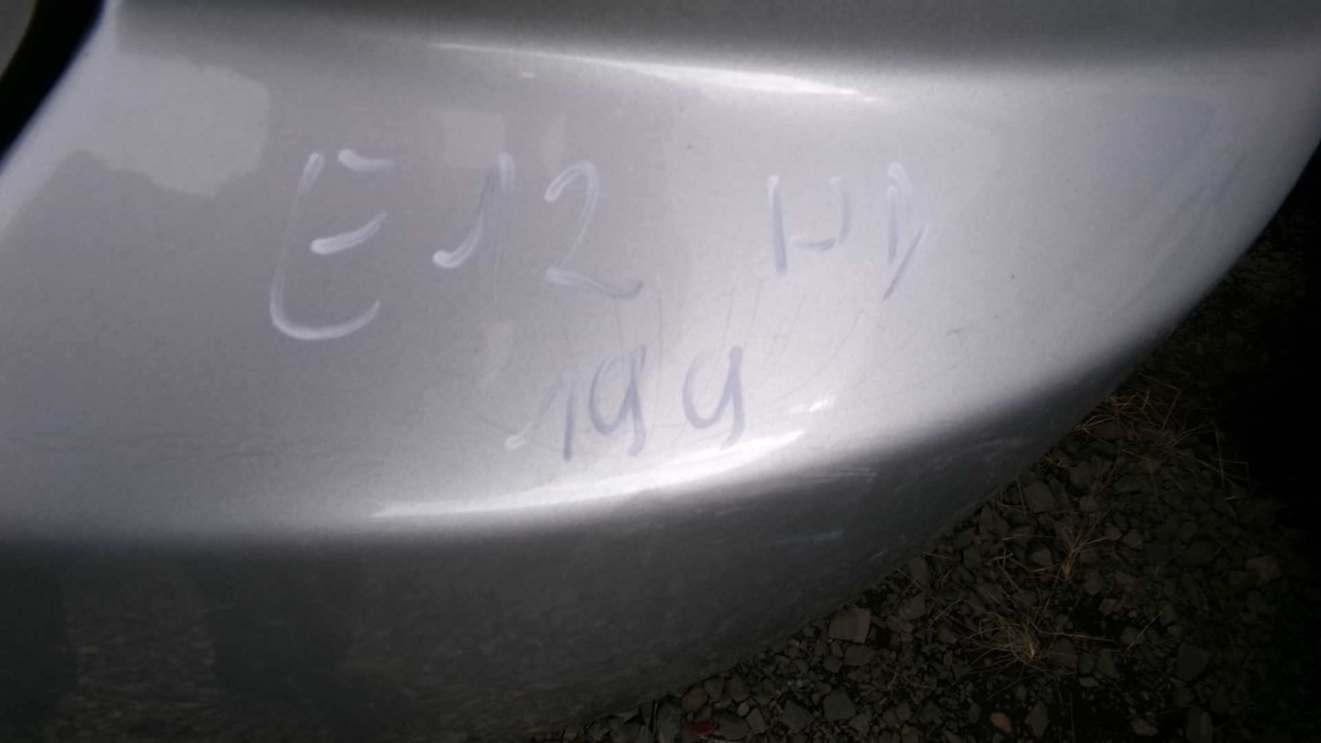 Mar5 Zderzak tylny tył srebrny 199 toyota corolla e12 HB wysyłka