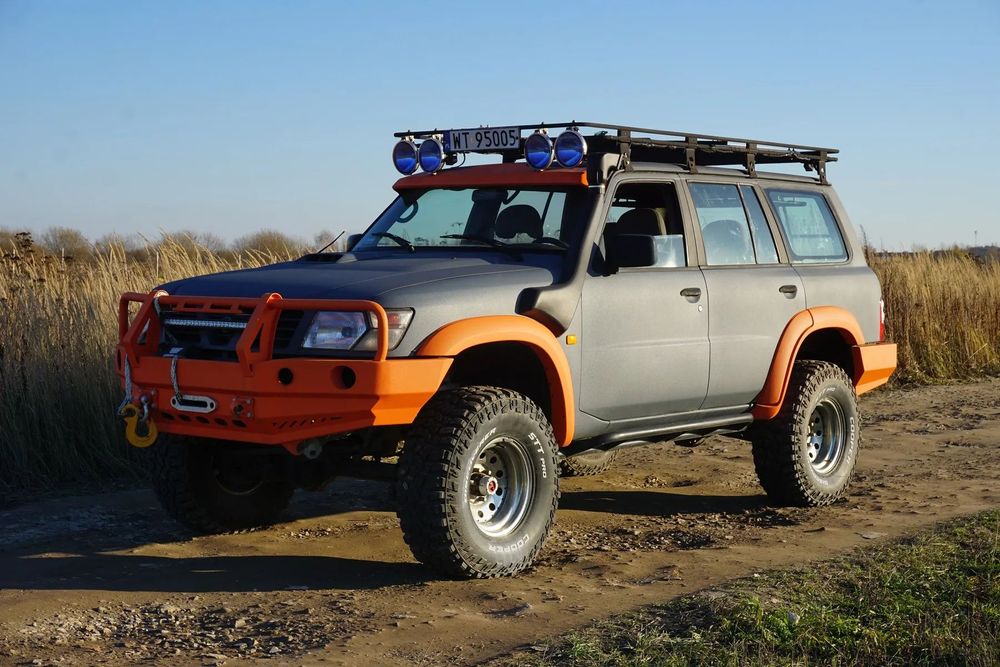 Nissan Patrol Lift, Metalowe Zderzaki, Faktura Vat