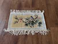 Jedwabny dywanik z Pekinu – Chiny, lata 50., styl mid-century