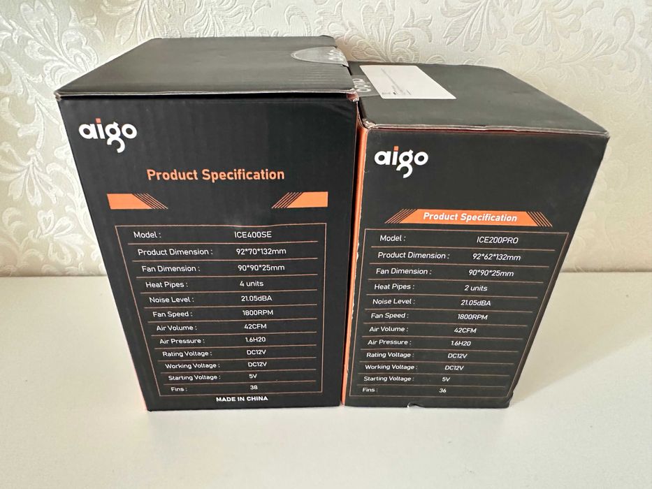 Кулер Aigo CPU Cooler 160wat intel 1700 1150 1155 1366 AM2/AM3/AM4