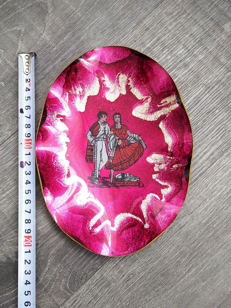 Вінтажна декоративна тарілка із Мексики