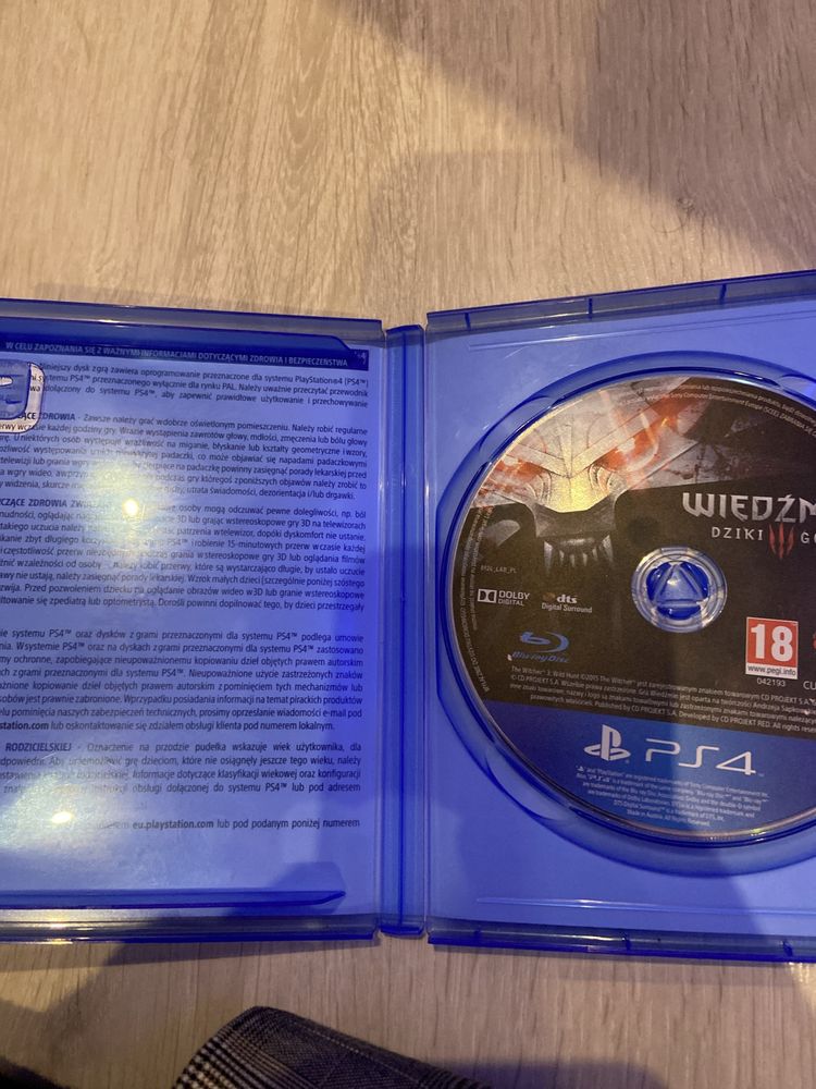wiedzmin 3 dziki gon ps4