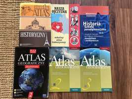 Atlasy geograficzne i historyczne