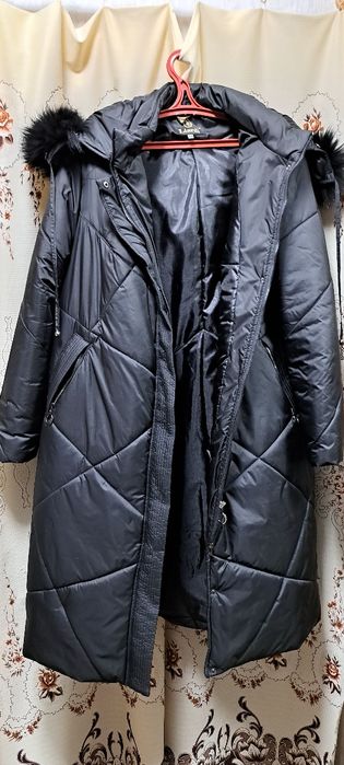 Зимове пальто великого розміру