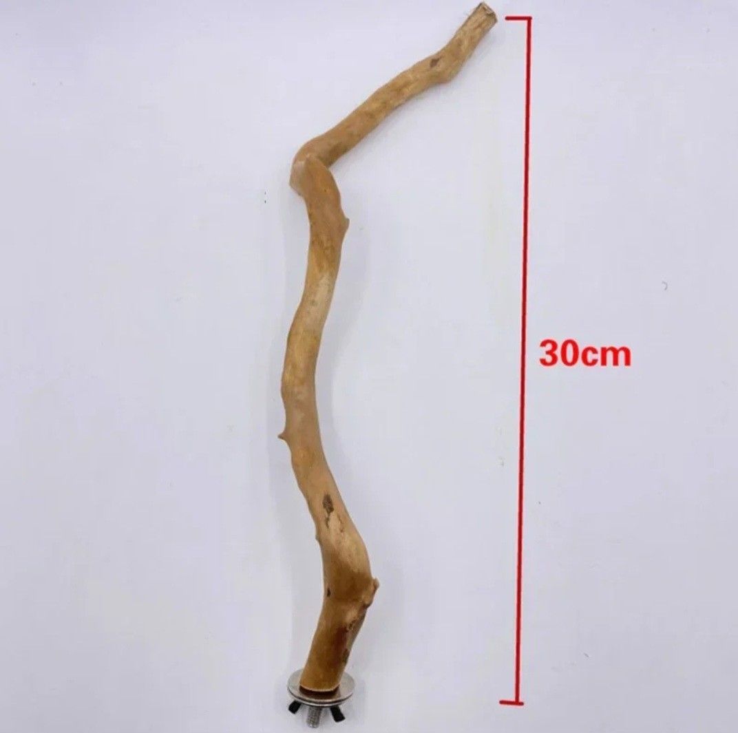 Drewniane żerdzie z systemem montującym 30cm