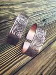 Bransoleta miedziana handmade