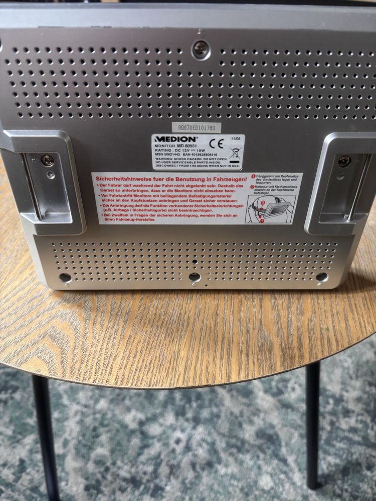 Monitor samochodowy