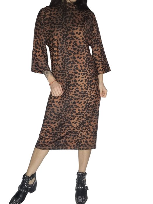 Sukienka panterka zara rozmiar od S 36 do L 40